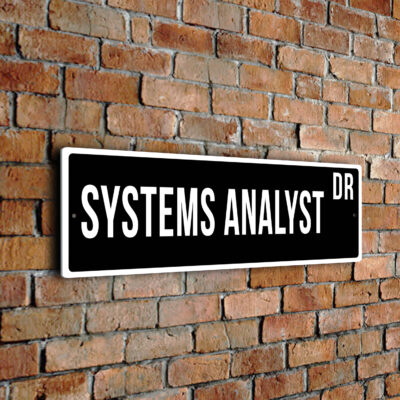 Systems-Analyst street sign