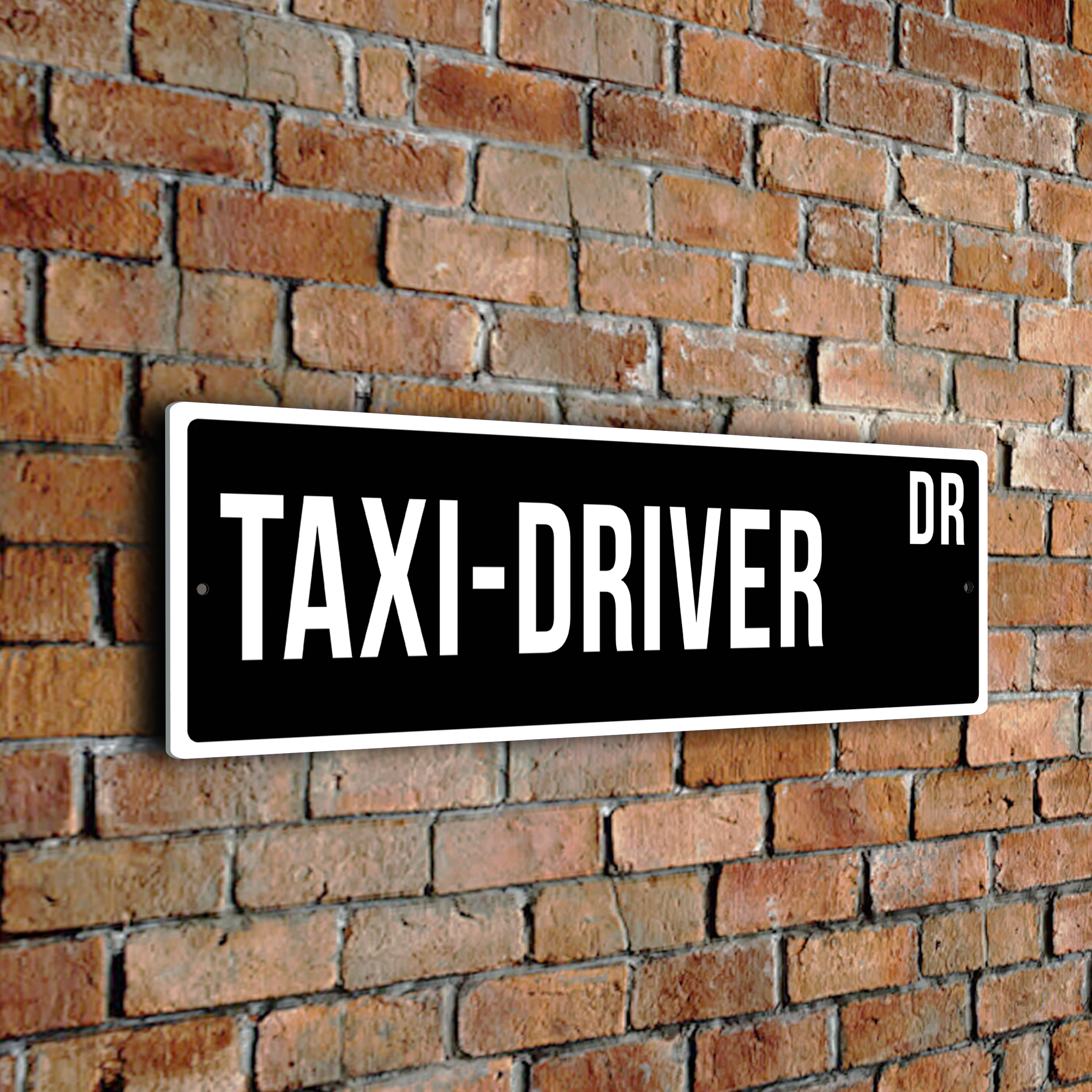 Taxi-Driver street sign