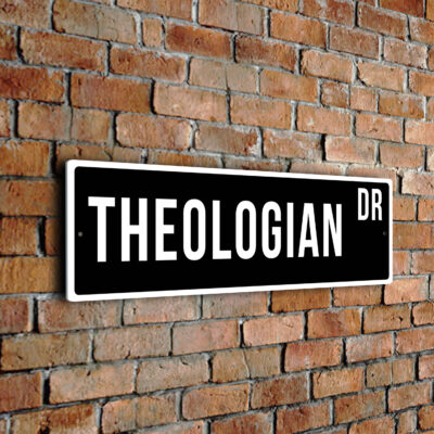 Theologian street sign