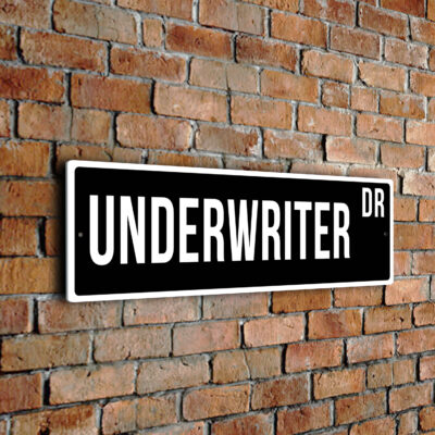 Underwriter street sign