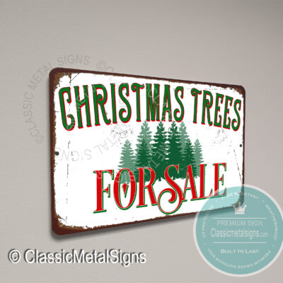 Christmas Trees Sign