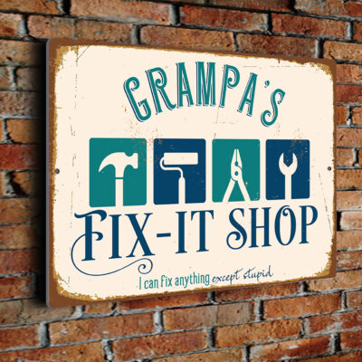 Grampa's Fixit Shop