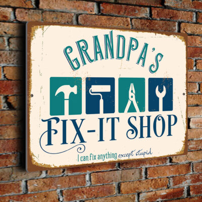 Grandpa's Fixit Shop