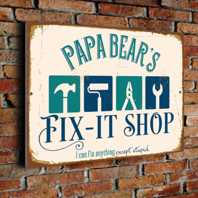 Papa Bear's Fixit Shop