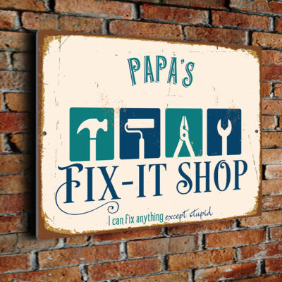 Papa's Fixit Shop