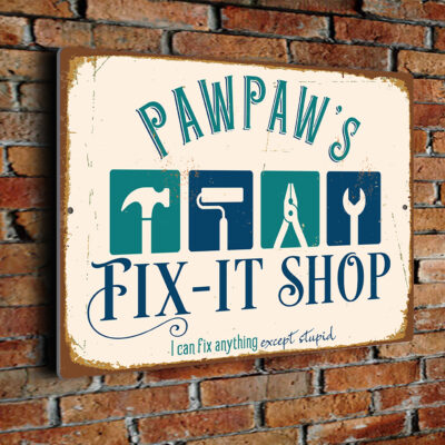 Pawpaw's Fixit Shop