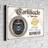 Fun Reporter Certificate