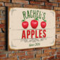 Personalized Apple Signs