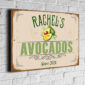 Custom Avocados Sign