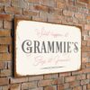What Happens at Grammie's Stays at Grammie's Sign