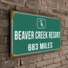 Beaver Creek Resort Ski Sign