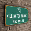 Killington Ski Resort Sign