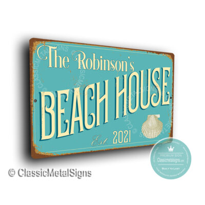 Beach House Sign
