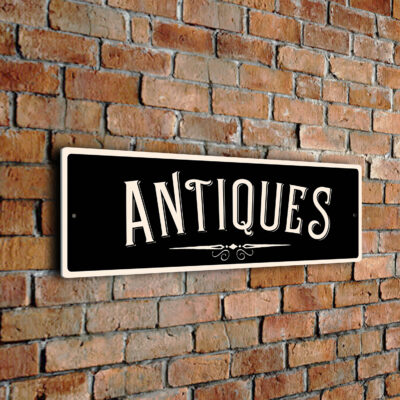 Antiques Sign