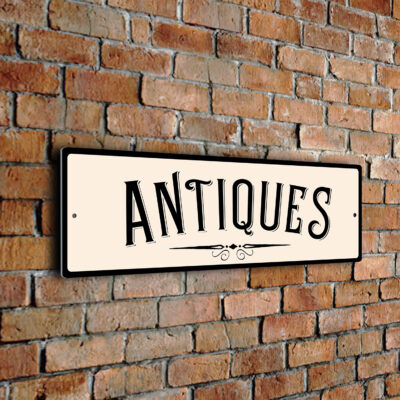 Antiques Sign