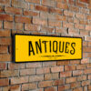 Antiques Sign