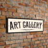 Art Gallery Sign