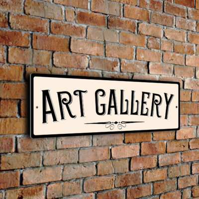 Art Gallery Sign