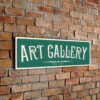 Art Gallery Sign