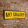 Art Gallery Sign