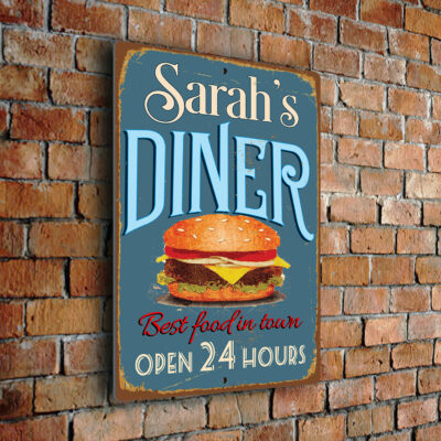 Custom Diner Sign
