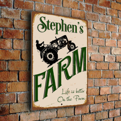 Personalised Farm Sign