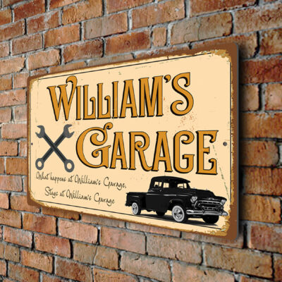 Custom Garage Sign