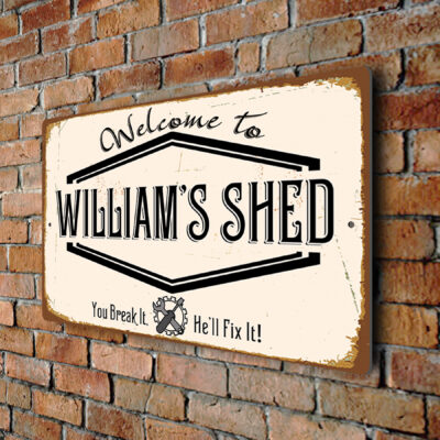 Custom Shed Sign