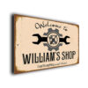 Custom Shop Sign