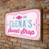 Custom Sweet Shop Sign