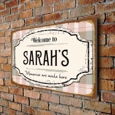 Personalized House Sign