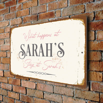Custom Name Sign