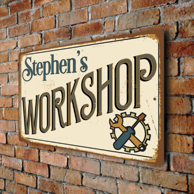 Custom Workshop Sign
