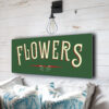 Classic Flowers Sign