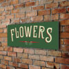 Classic Flowers Sign