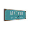 Lake Wood Sign