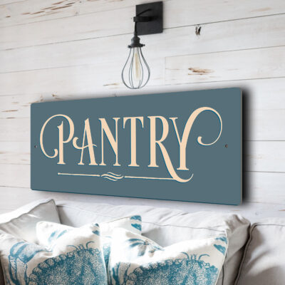 Classic Pantry Sign