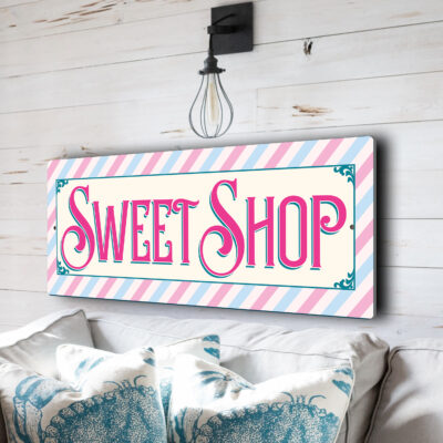 Classic Sweet Shop Sign